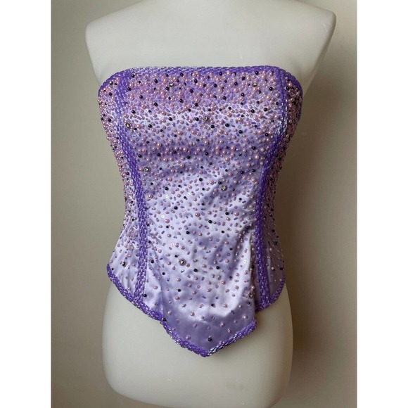 Nolie Hans Tops - Nolie Hans Womens Beaded Corset Top No size tag